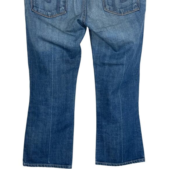 Citizens of Humanity Kelly 063 Low Waist Cropped Stretch Jeans Size 29 Blue - Picture 9 of 16